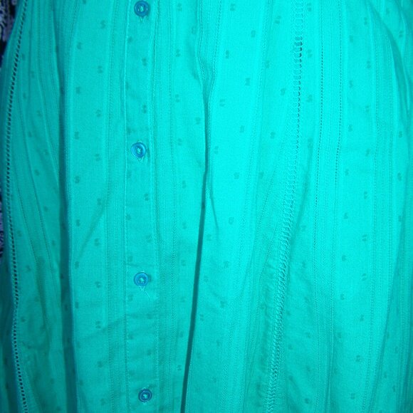 Maeve Anthropologie Sleeveless Button Down Dress Sz 4 - Picture 5 of 13